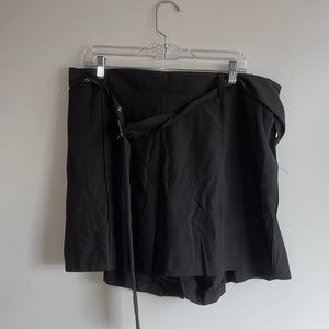 Shorts from Shein. Came with a black blazer and comes with a belt.